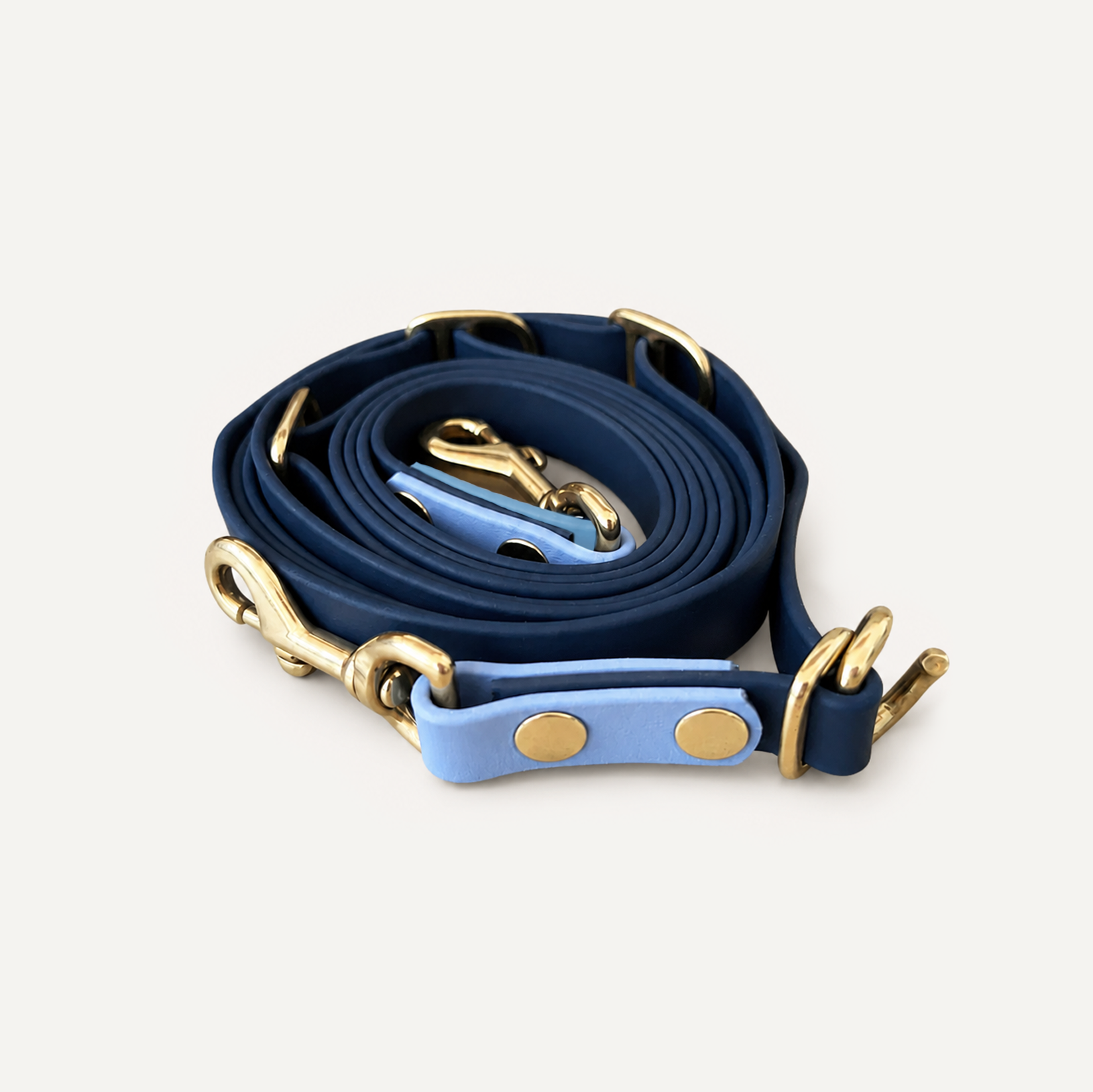 Effortless 3-in-1 BioThane® Dog Leash in Navy
